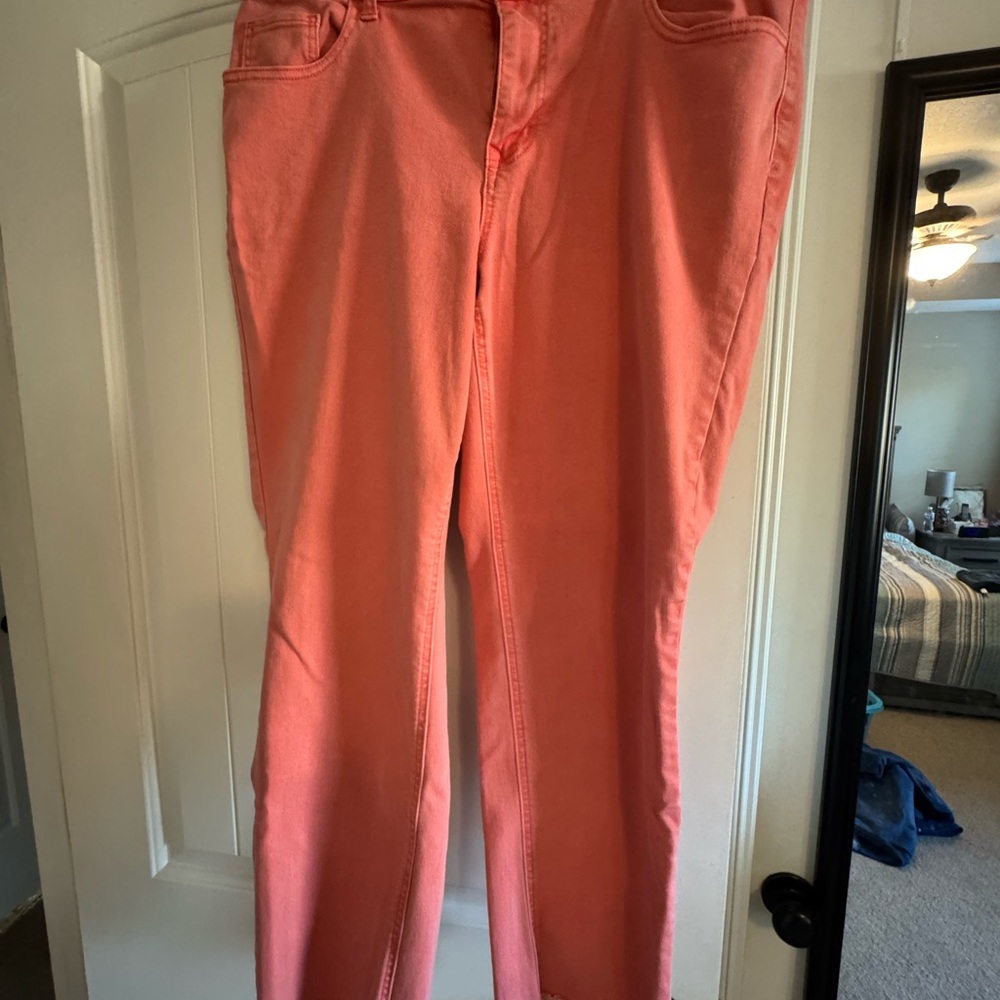 Coral Straight Leg Jeans for Women
